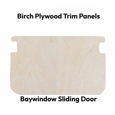 Bay Window Plywood Sliding Door Panel