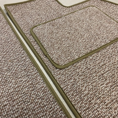 VW Beetle Square Weave Carpet Front Overmats