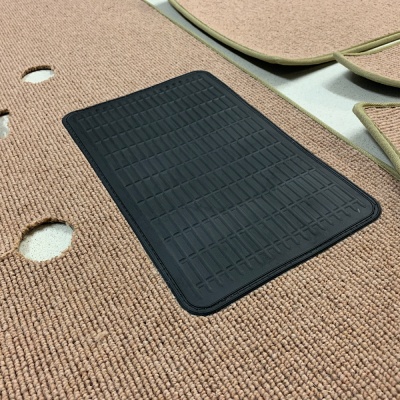 Square Weave Carpet Baywindow Mat Set 3