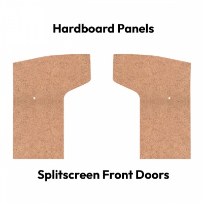 Split Screen Hardboard Front Door Trim Panels