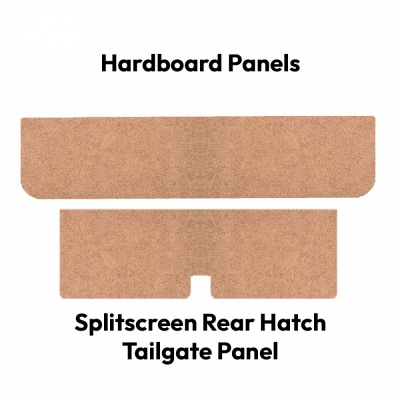 Split Screen Hardboard Tailgate Trim Panels
