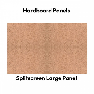 Split Screen Hardboard Long Side Trim Panel