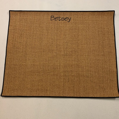 Personalised Sisal Mat in 3 Sizes