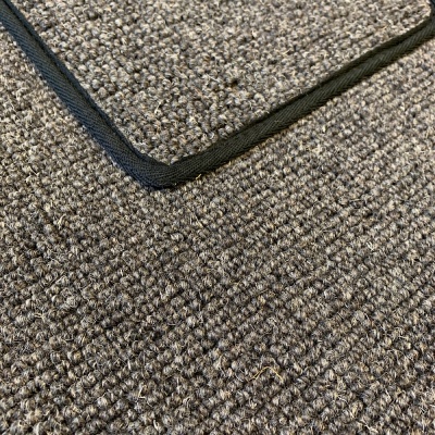 Square Weave Front Carpet Over Mats for Karmann Ghia