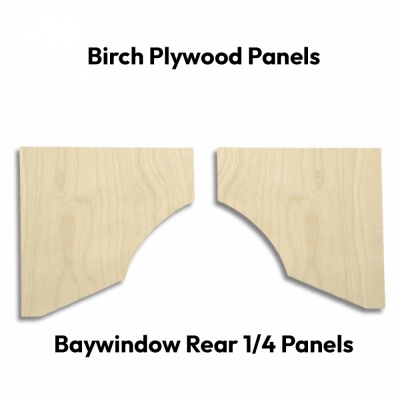 Bay Window Plywood Rear Quarter Panels