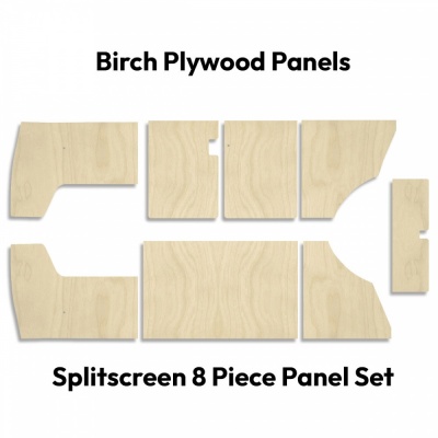 Split Screen Plywood Panel Set