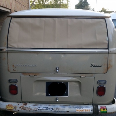 Baywindow Rear Screen Cover