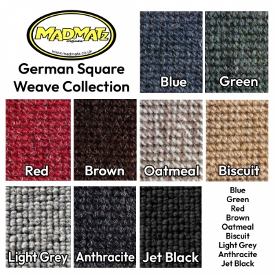 German Squareweave Cabmat VW Split Screen