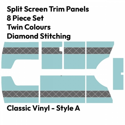 Trim Panel Set Style A - VW Splitscreen 1955 - 1967