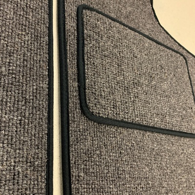 Square Weave Script Mats for Karmann Ghia