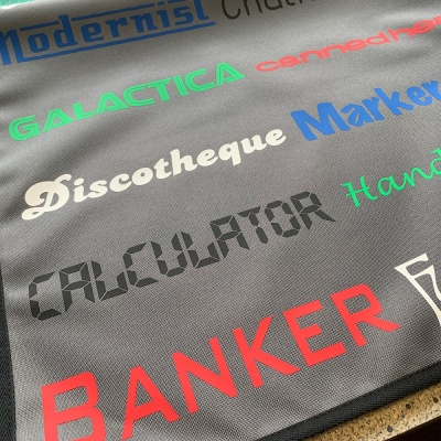 Rear Screen Cover Printed Text
